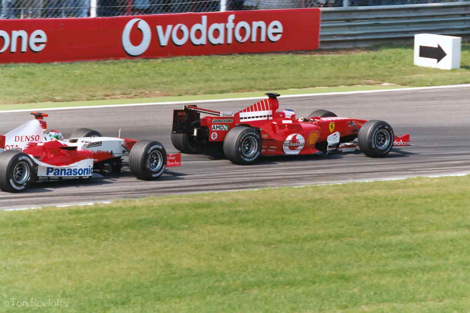 Vettel verremt zich